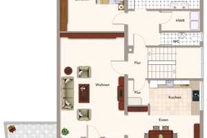 Mehrgenerationenhaus im Haus - 2-3 Wohnungen auf 3 Etagen – Zollernalbkreis – Vorschaubild 14