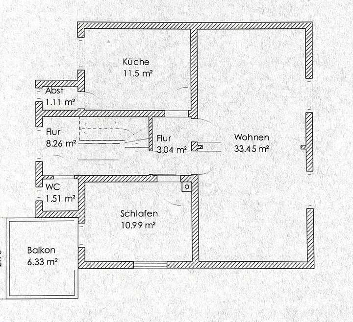 Grundriss Obergeschoss