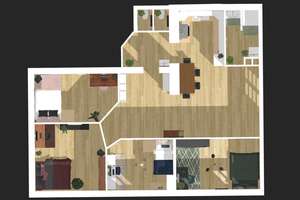 WG-ZIMMER-VERMIETUNG - Moderne 4er-WG - KEINE komplette Wohnung!! – Johannisstraße 10/11, 49074 Innenstadt, Osnabrück – Vorschaubild 10