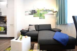 Modernes 1-Zimmer-Apartment, komplett ausgestattet zum Wohlfühlen, Innenstadt Offenbach