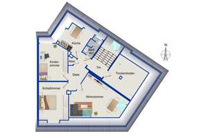 Stilvoll wohnen unter neuem Dach – Charmante 3‑Zimmer‑Wohnung in ruhiger Lage von Essen – Die vollständige Adresse der Immobilie erhältst du vom Anbieter., 45144 Frohnhausen, Essen – Vorschaubild 10