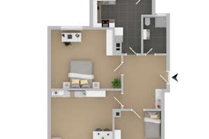 Attraktive City Wohnung 9 - WG geeignet – Mercedesstr. 13, 70372 Veielbrunnen, Stuttgart – Vorschaubild 11