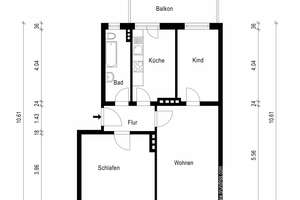 3-Raum-Wohnung mit Balkon! – Niemöller-Privatweg 15, 39112 Leipziger Straße, Magdeburg – Vorschaubild 3