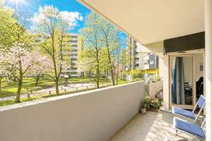 Sehr schöne renovierte WG-geeignete 2 Zi.-Whg. mit Südwest-Balkon und Einbauküche in ruhiger Lage – Die vollständige Adresse der Immobilie erhältst du vom Anbieter., 81735 Neuperlach, München – Vorschaubild 4