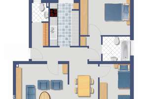 Kapitalanlage!! 3-Zimmer Wohnung in beliebter Lage von Wiesbaden-Bierstadt! – Leipziger Straße 28, 65191 Bierstadt, Wiesbaden – Vorschaubild 4