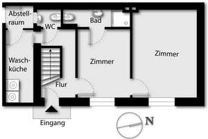 Gemütliches 5-Zimmer-Haus in Köln Niehl mit großem Garten – Sebastianstr. 207, 50735 Niehl, Köln – Vorschaubild 2