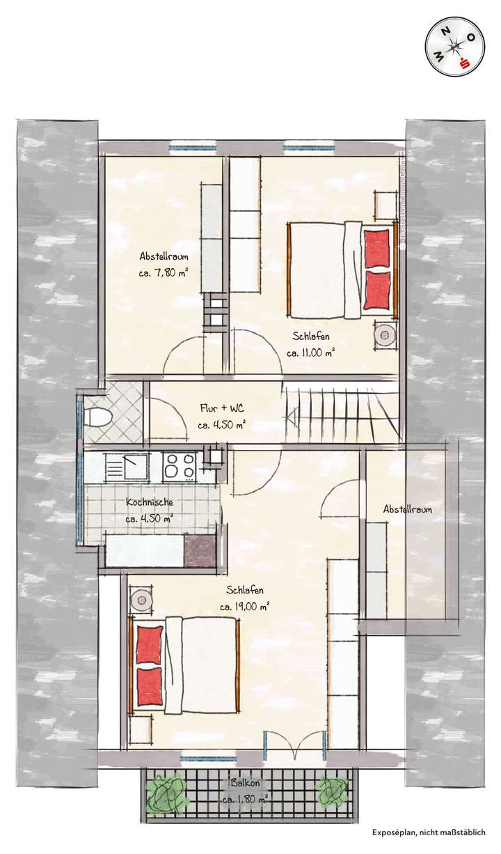 Grundriss Dachgeschoss