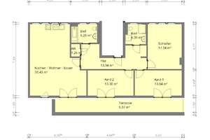 ZWEITBEZUG! - Tolle 4-Zimmer-Wohnung mit Terrasse – Söderblomstr. 17, 90439 Sündersbühl, Nürnberg – Vorschaubild 19