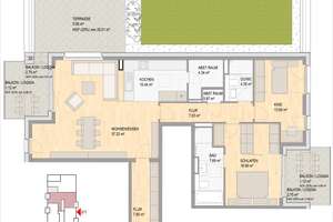 Besonderer Dachterrassen-Wohntraum im Goethe-Quartier West, Heidelberg – Goethestraße 2/1, 69115 Weststadt, Heidelberg – Vorschaubild 6