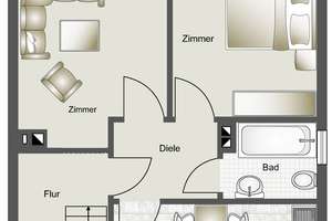 Wohnen & Vermieten in Köln-Weiß – Ihr Zuhause mit Zusatzeinkommen. 1 Einheit bezugsfrei! – Die vollständige Adresse der Immobilie erhältst du vom Anbieter., 50999 Weiß, Köln – Vorschaubild 21