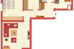3-Raum-Wohnung mit gehobener Innenausstattung mit Einbauküche in München – München – Vorschaubild 9