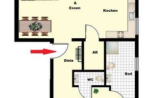 7 Wohnungen im Vicus Quartier zu vermieten
 Modern mieten – entspannt leben.  – Ahornweg 19, 52388 Nörvenich – Vorschaubild 13
