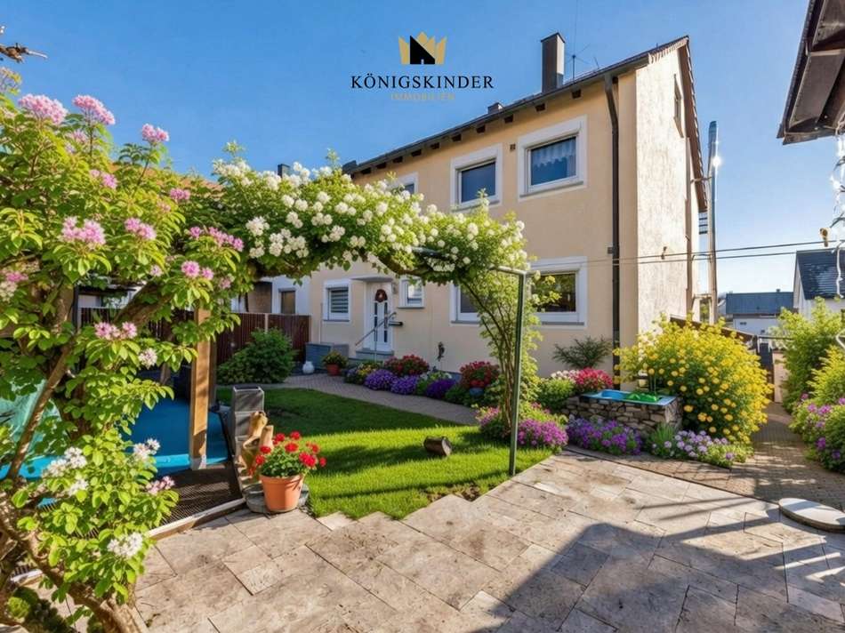 Hausansicht Gartenseite