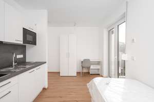 Stilvolles Micro-Apartment - möbliert & sofort bezugsbereit - 24,56 m² – Wiesenstraße 11, 13357 Gesundbrunnen, Berlin – Vorschaubild 4