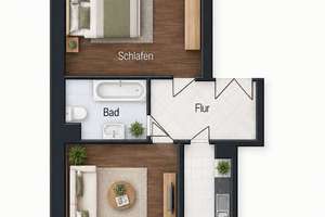 DENKMAL-ALTBAU IN LEUTZSCH | Vermietete 2-Raum-Wohnung mit hofseitigem Balkon – 4179 Leutzsch, Leipzig – Vorschaubild 16