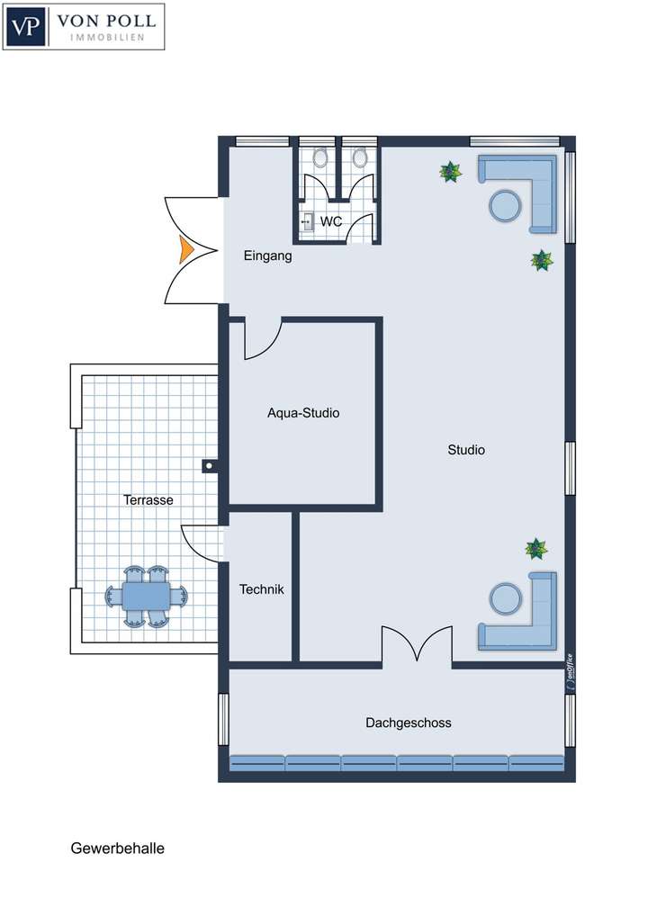 Grundriss (Bungalow)