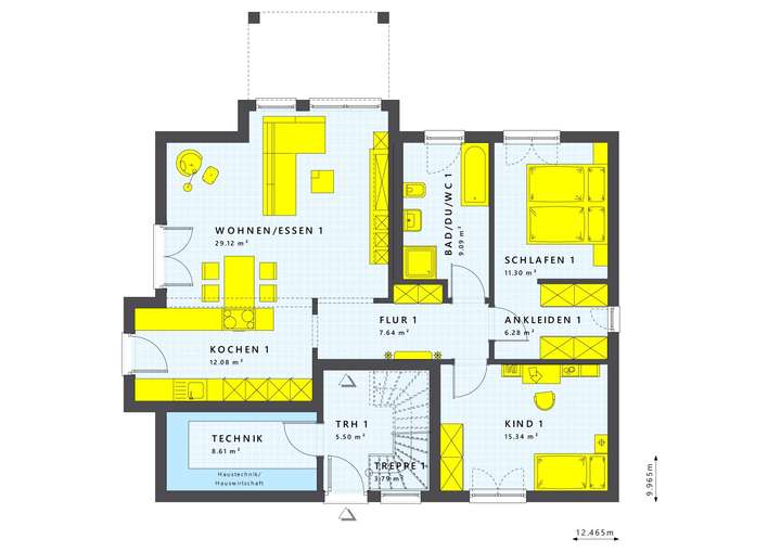 Grundriss Modern und Clever! E