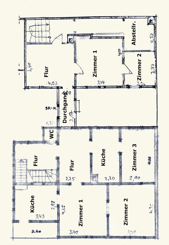 Grundriss 1.Obergeschoss