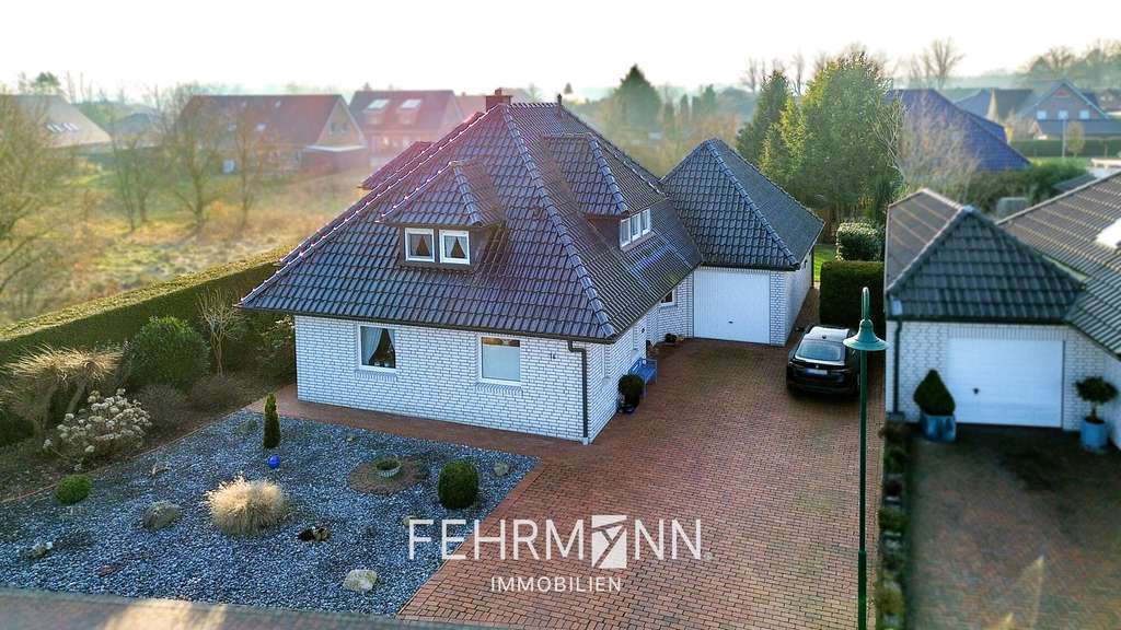 Immobilie in Lähden - Gepflegtes Einfamilienhaus in ruhiger Lage von Holte-Lastrup zum Kauf - Bild 1