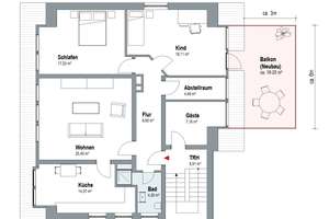 Charmante Dachgeschosswohnung mit Dachterrassenoption – Die vollständige Adresse der Immobilie erhältst du vom Anbieter., 33613 Schildesche, Bielefeld – Vorschaubild 10