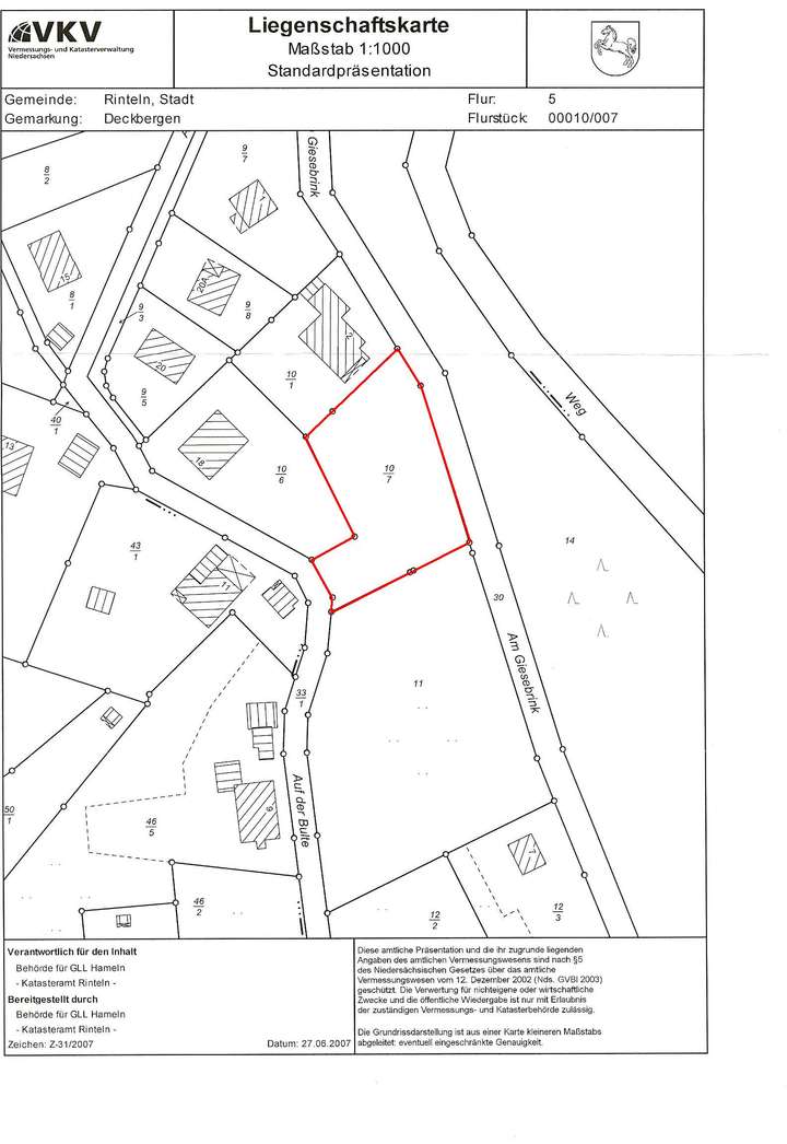 Liegenschaftskarte