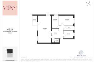 Sonniges Investment: Vermietete 2,5-Zimmer-Wohnung mit Balkon – provisionsfrei erwerben – Gardeschützenweg 114, 12203 Lichterfelde, Berlin – Vorschaubild 12