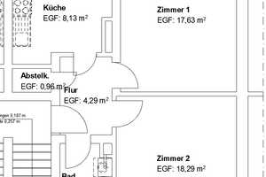2 ZKB mit Balkon in der Nordstadt! WBS erforderlich! – Karolinenstraße 21, 34127 Kassel – Vorschaubild 2