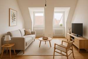 Attraktive 3-Zimmer DG-Wohnung in der Schellingstraße  – Schellingstraße 108, 80798 Josephsplatz, München – Vorschaubild 2