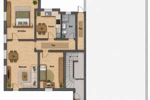 Zentrale Lage, flexible Nutzung : Dreifamilienhaus mit Ausbaupotential!!! – Die vollständige Adresse der Immobilie erhältst du vom Anbieter., 71679 Asperg – Vorschaubild 15