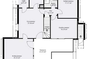 Großzügiges Einfamilienhaus mit Einliegerwohnung in Friedrichsdorf-Dillingen – Die vollständige Adresse der Immobilie erhältst du vom Anbieter., 61381 Friedrichsdorf – Vorschaubild 15