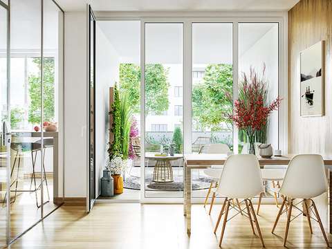 Weiss Modern Elegant Wohntraum Lindenhofe In Den Steimker Garten