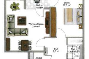 15.2/1.3 *Helle möblierte Wohnung m. großem Südbalkon u. TG-Stellplatz. Berg am Laim. WG geeignet – Die vollständige Adresse der Immobilie erhältst du vom Anbieter., 81673 Echarding, München – Vorschaubild 22