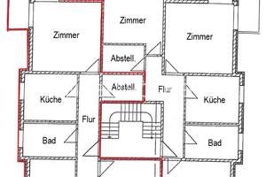 Gepflegte 3-Raum-Wohnung in gefragter Wohnlage von Rostock – Die vollständige Adresse der Immobilie erhältst du vom Anbieter., 18069 Reutershagen, Rostock – Vorschaubild 7