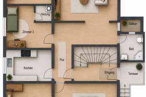 5-Zimmer-Wohnung mit mehr als 100 m² – wo Kinderzimmer nicht um Quadratmeter kämpfen müssen – Die vollständige Adresse der Immobilie erhältst du vom Anbieter., 74252 Massenbachhausen – Vorschaubild 26
