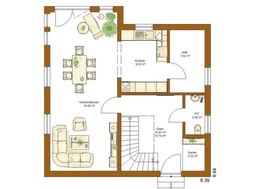 Immobilie in Osterburken - Mehr Raum für Ihre besten Ideen. Bezugsfertiges KFW/KFN-Haus!  - Bild 1