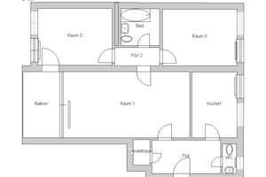 Teilmodernisierte 3-Zimmer-Wohnung freut sich auf Ihren Einzug! – Alfred-Messel-Weg 38, 64287 Darmstadt-Nord, Darmstadt – Vorschaubild 14