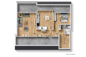 Mehrparteienhaus mit über 320m² Wohn-Nutzfläche plus Keller, plus bebaubarem Hinterliegergrundstück – Die vollständige Adresse der Immobilie erhältst du vom Anbieter., 65428 Rüsselsheim am Main – Vorschaubild 22