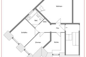 3 Zimmer-Maisonette-Wohnung inkl. Balkon, Galerie und Stellplatz zwischen Leipzig und Borsdorf – 4319 Althen-Kleinpösna, Leipzig – Vorschaubild 6