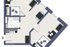 Campo Novo - Möbliertes Zimmer in 2er-WG der Extraklasse! – Sachsenstraße 3, 75177 Nordstadt, Pforzheim – Vorschaubild 4