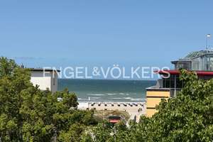 Einzigartige Penthouse-Wohnung  mit 'Ausguck' über Warnemünde -  Dachterrasse, Aufzug, Garage