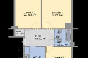 3 Zimmer Wohnung – Femerlingstr. 25 A, 21073 Eißendorf, Hamburg – Vorschaubild 2