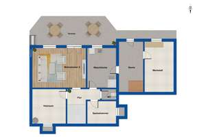 Gepflegtes Einfamilienhaus mit Top-Ausstattung in ruhiger Lage von Burgoberbach – Die vollständige Adresse der Immobilie erhältst du vom Anbieter., 91595 Burgoberbach – Vorschaubild 17