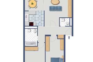 VERMIETETE  Eigentumswohnung - attraktive 3-Zimmer-Wohnung in Freiburg-Littenweiler zu verkaufen! – 79117 Littenweiler, Freiburg im Breisgau – Vorschaubild 4