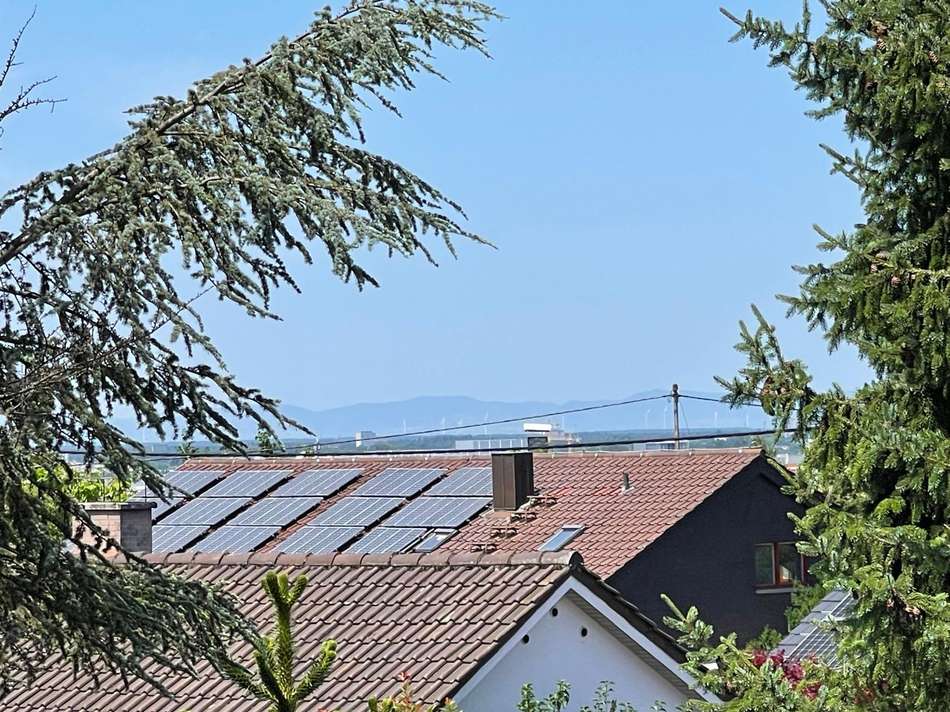 Ausblick in die Rheinebene