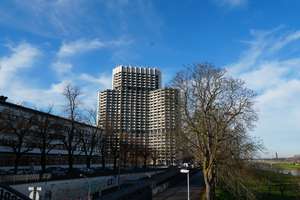 Über den Dächern Mannheims – 1-Zi. Apartment mit Neckarblick im 21. OG – Collinistraße 5, 68161 Schwetzingerstadt/Oststadt, Mannheim – Vorschaubild 1