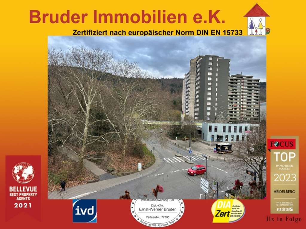 HD-Emmertsgrund: 2 ZKB, mit Garage u. Keller, keine K-Provision, FREI