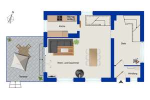 Freistehendes Einfamilienhaus mit Südterrasse und Garage in begehrter Wohnlage von Berlin-Mariendorf – 12107 Mariendorf, Berlin – Vorschaubild 22