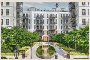 Möbliertes Luxus-Apartment in Düsseldorfer Innenstadt in ruhiger Lage zum Innenhof 