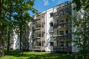 Wohnen zum Wohlfühlen mit Einbauküche – modern, gemütlich, grün