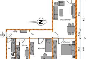 3-Raumwohnung am Neustädter See – Salvador-Allende-Straße 1, 39126 Neustädter See, Magdeburg – Vorschaubild 8